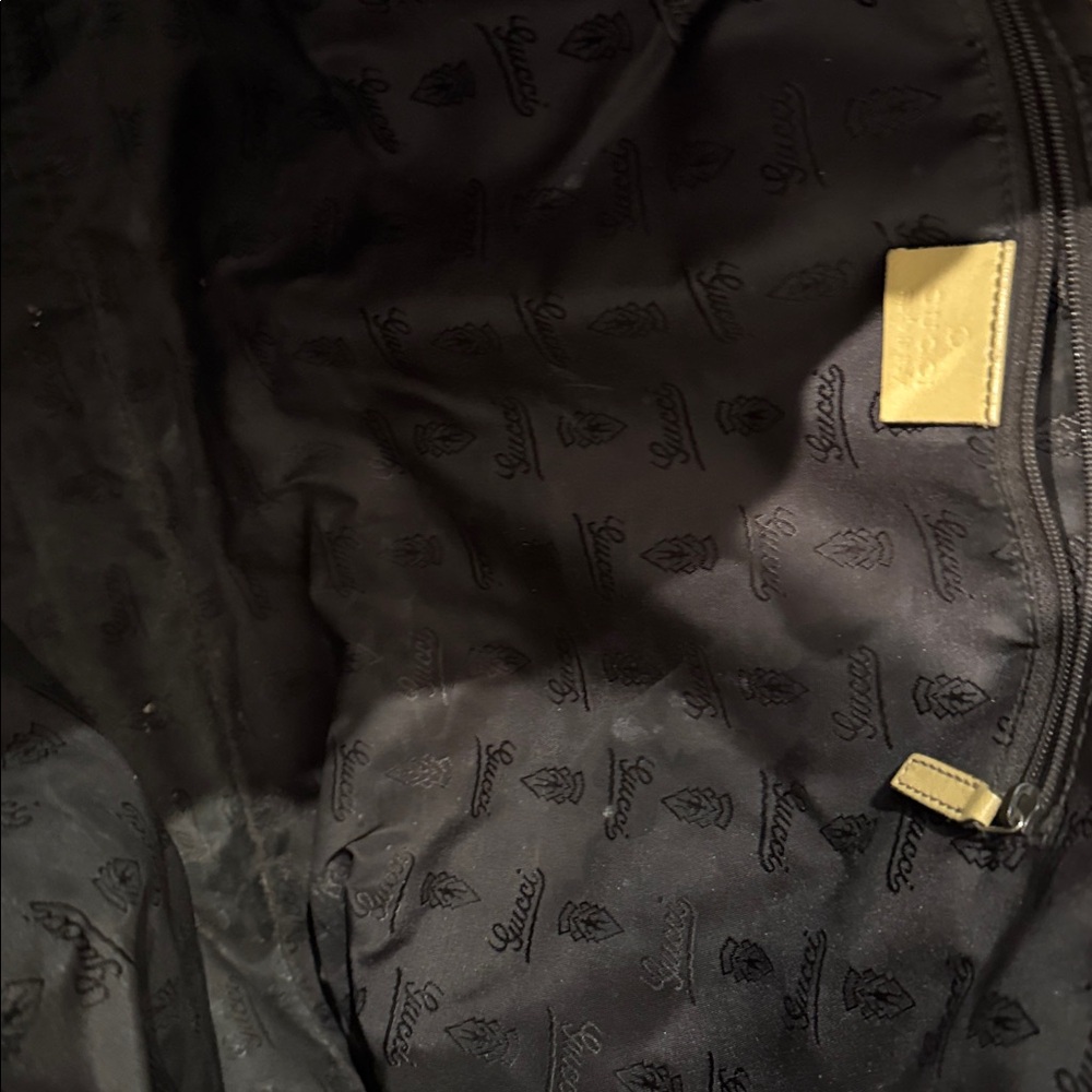 Gucci Yellow Python-Pattern Shoulder Bag With Dou… - image 3